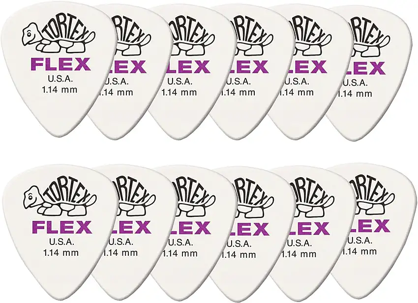 Dunlop 428P 1.14 Tortex Flex Standard Plocka