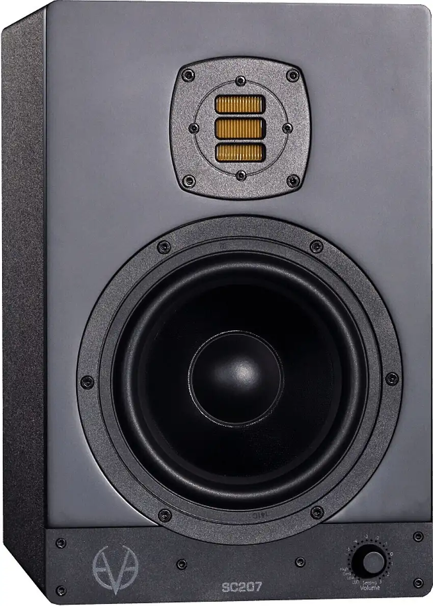Eve Audio SC207 All Black Aktiv studiomonitor 1 st