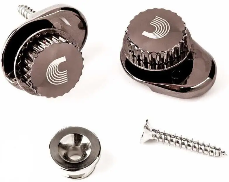 D'Addario PW-SLS-02 Universal Nickel Strap Lock