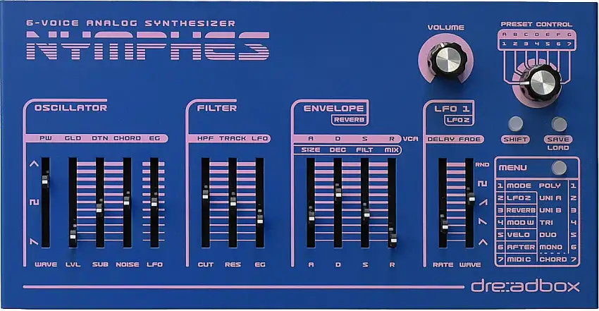 Dreadbox Nymphes Synthesizer
