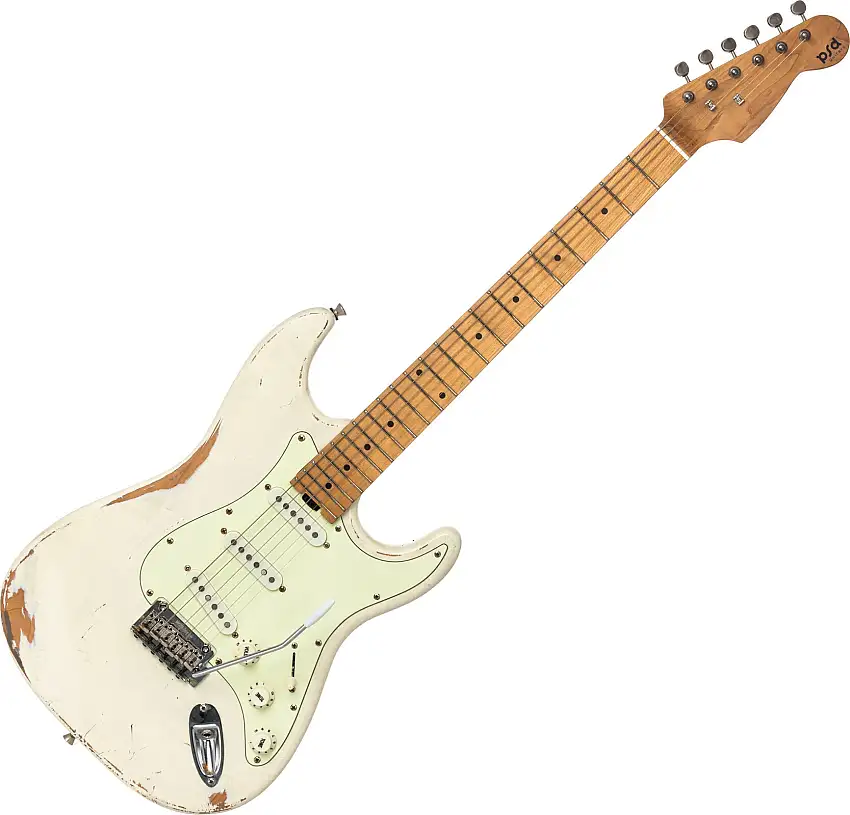 PSD Guitars STC-300R White Elektriska gitarrer