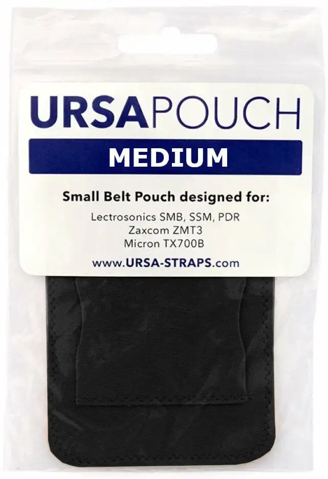 Ursa U-POUCH-MED-BLK Väska / fodral för ljudutrustning