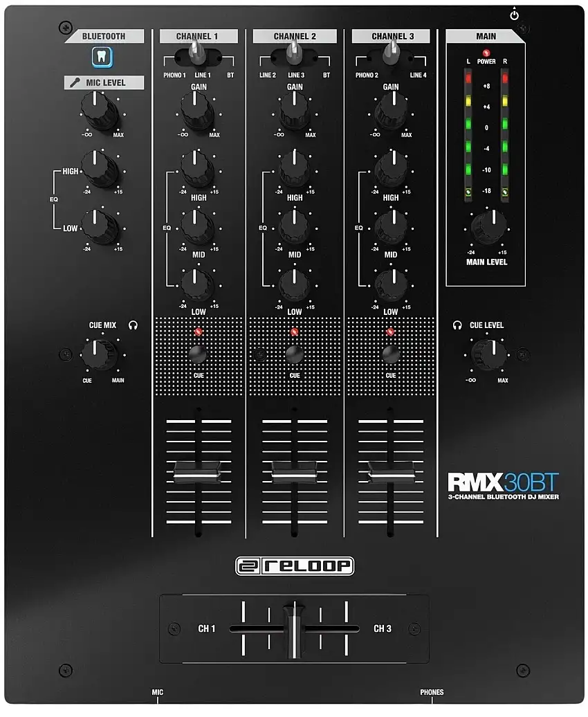Reloop RMX-30 BT DJ Mixer