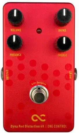 One Control Dyna Red Distortion 4K Gitarreffekt