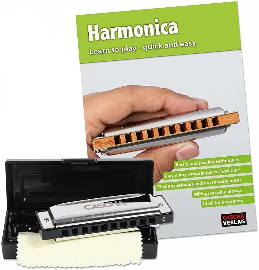 Cascha HH 1600 Blues Set C Diatoniskt munspel