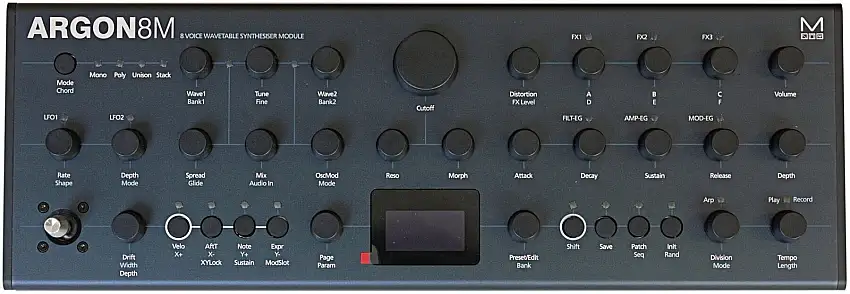 Modal Electronics Argon8M Synthesizer Black