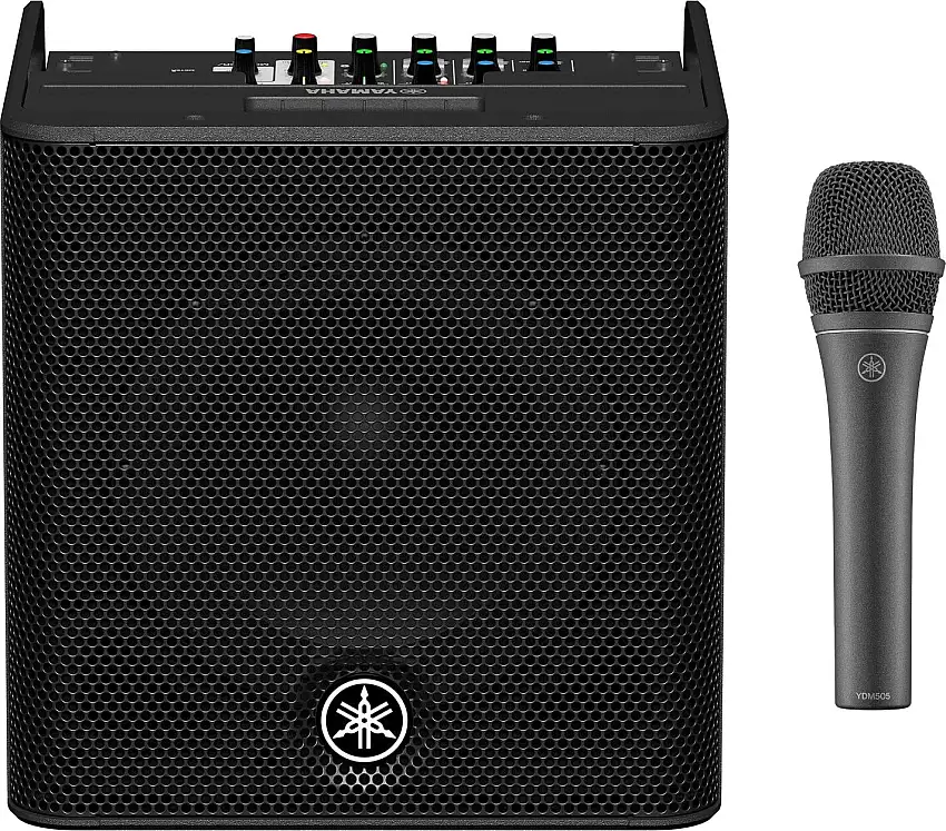 Yamaha STAGEPAS 200BTR + YDM-505 Batteridriven PA-anläggning