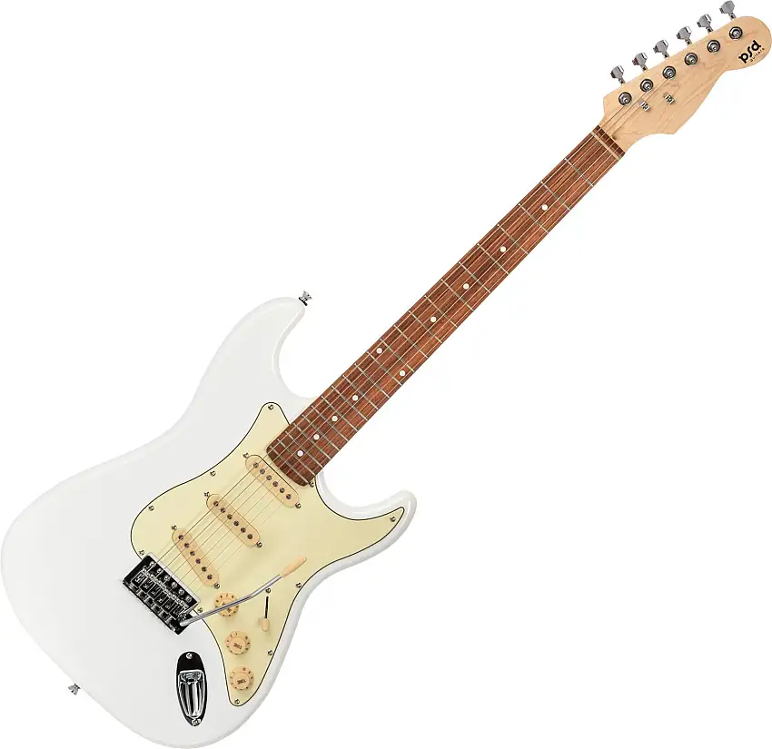 PSD Guitars STC-100 White Elektriska gitarrer