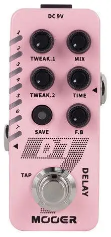 MOOER D7 Delay Gitarreffekt