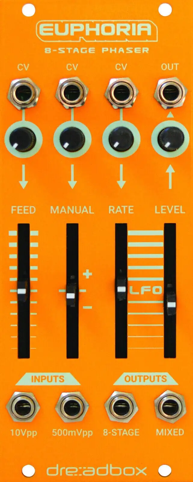 Dreadbox Euphoria Modulärt system