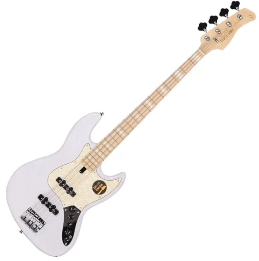 Sire Marcus Miller V7-Ash-4 FL 2nd Gen White Blond Fretless Bassguitar