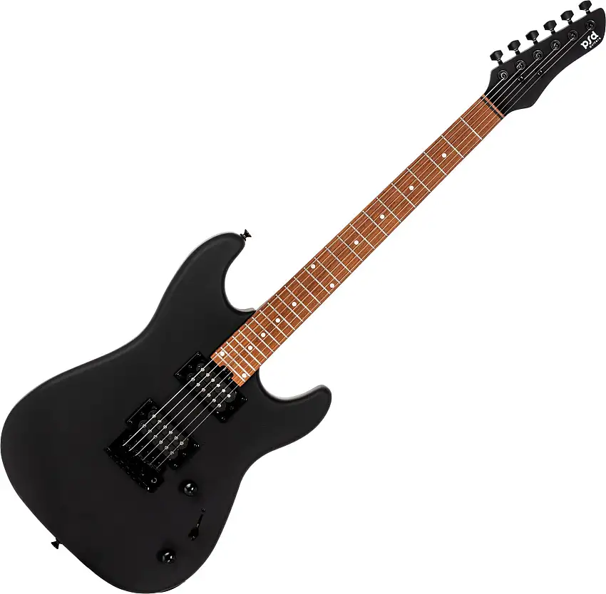 PSD Guitars SPS-100M Matte Black Elektrisk gitarr