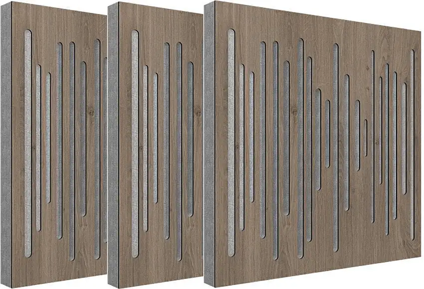 Vicoustic Wavewood Diffuser Ultra Brown Oak Diffusor