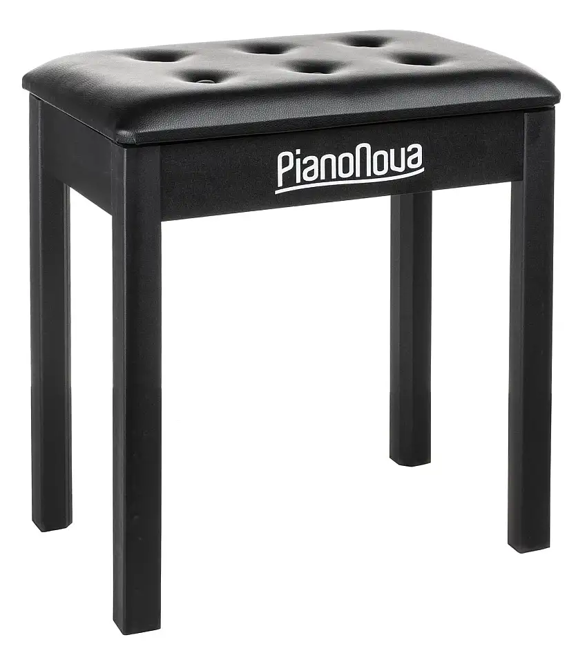 Pianonova Bookcase Pianopall i trä Black
