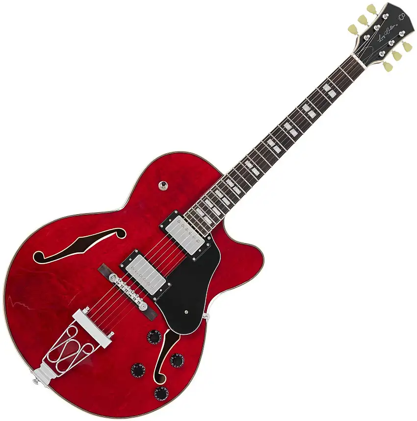 Sire Larry Carlton H7F See Through Red Halvakustisk gitarr