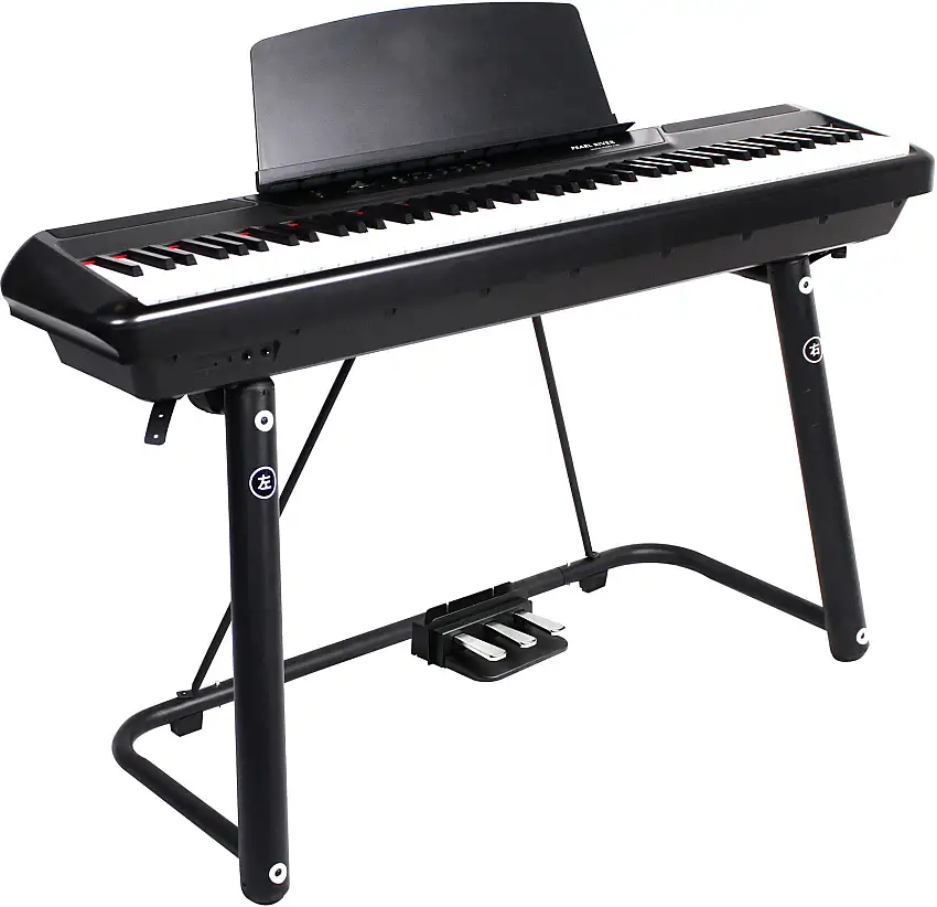 Pearl River P-60 Digitalt scen piano Black