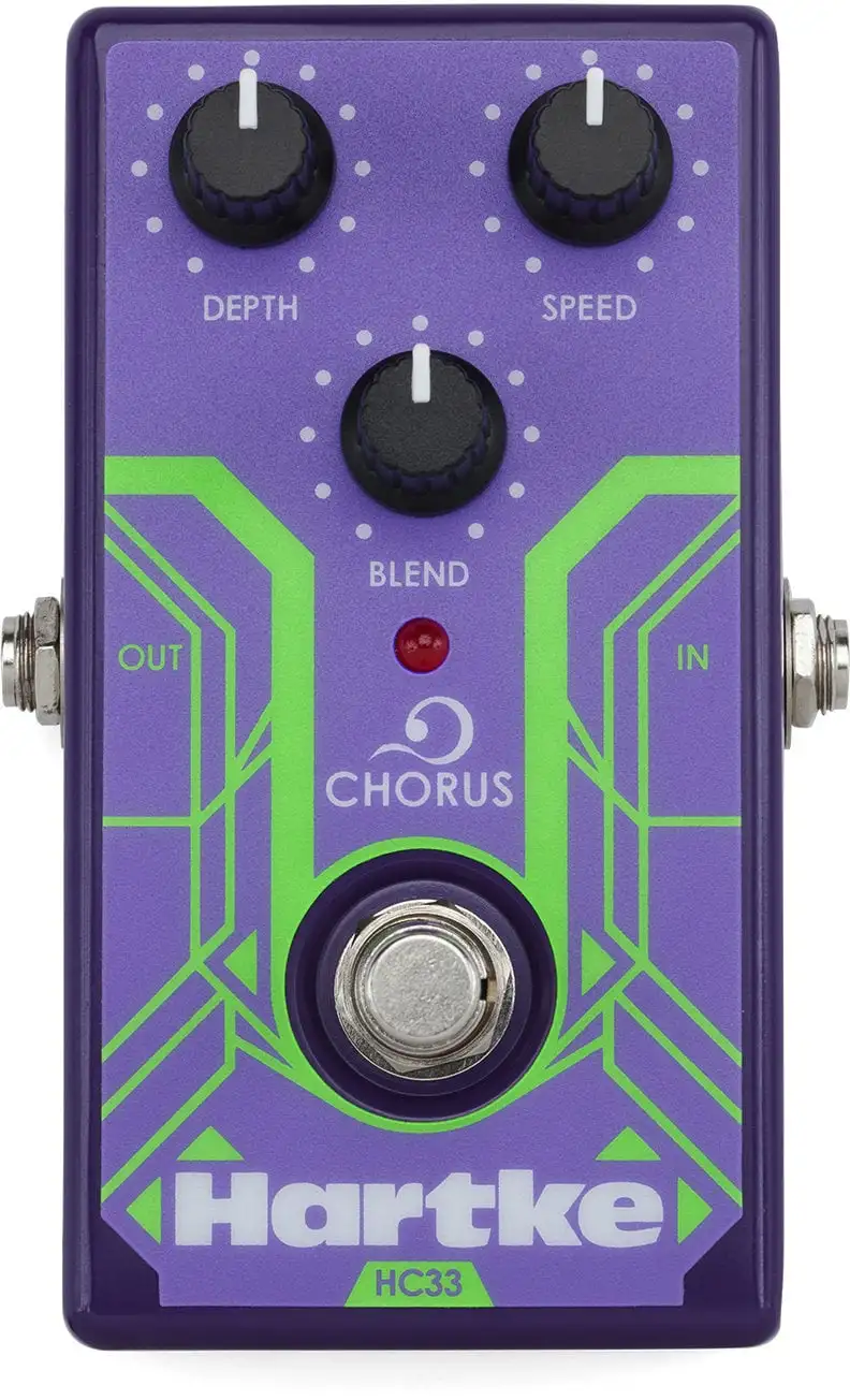 Hartke HC33 Analog Bass Chorus Basgitarr effektpedal
