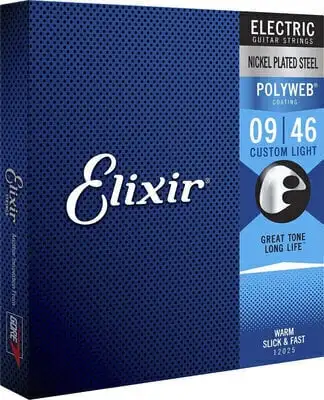Elixir 12025 Polyweb 9-46 E-gitarrsträngar