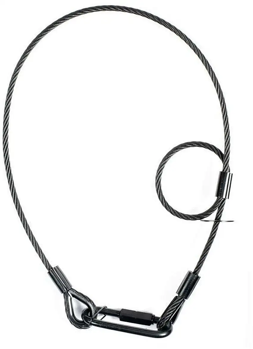 Accu Cable Safety C6B SS Klämma för ljus