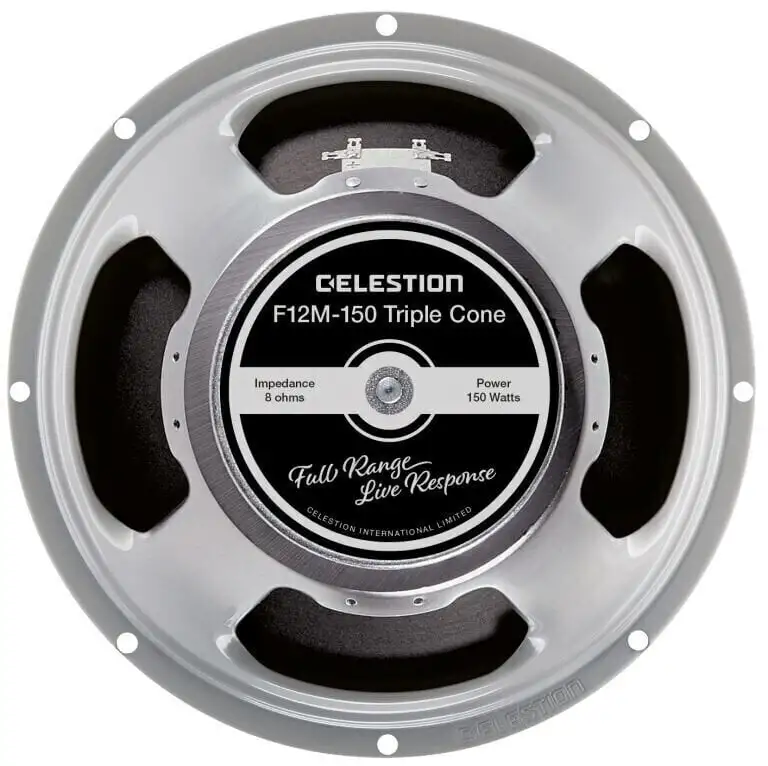 Celestion F12M-150 Triple Cone 8 Ohm Gitarr / bashögtalare 8 Ohm
