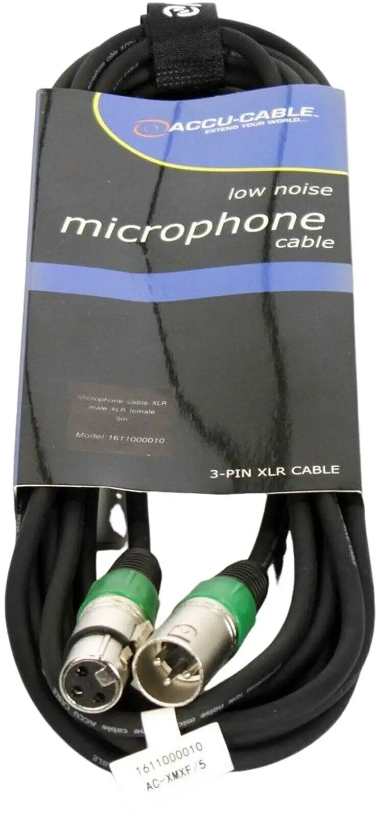 Accu Cable AC-XMXF/5 5 m Mikrofonkabel