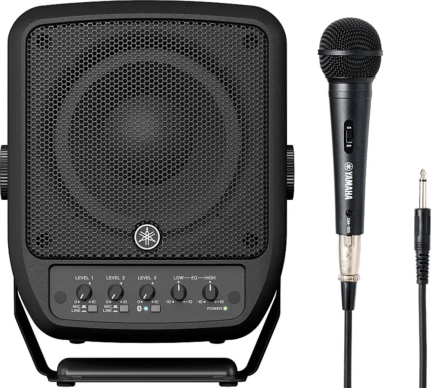 Yamaha STAGEPAS 100 + DM-105 Bärbart PA-system