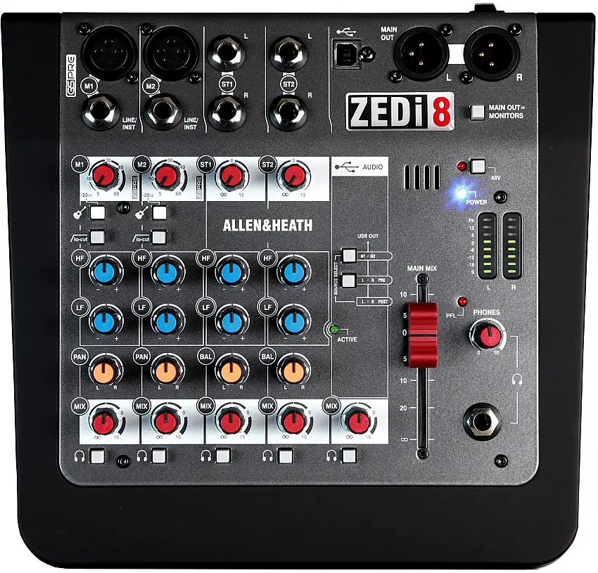 Allen & Heath ZEDi-8 Mixningsbord