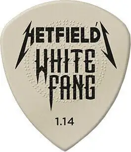 Dunlop 1.14 Hetfield's White Fang Plocka