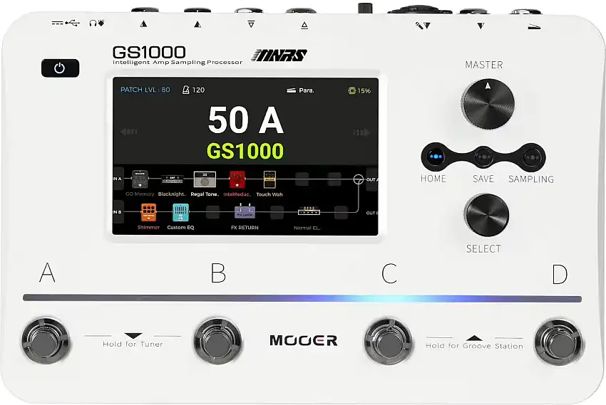 MOOER GS 1000 Gitarr Multi-effekt
