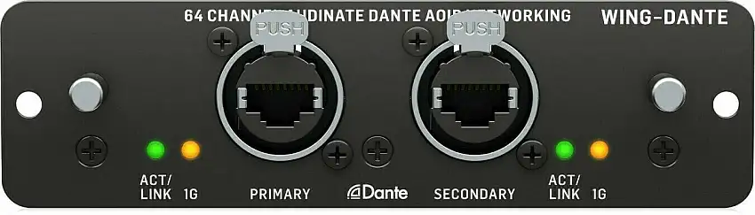 Behringer Wing-Dante Expansionsmodul för blandare