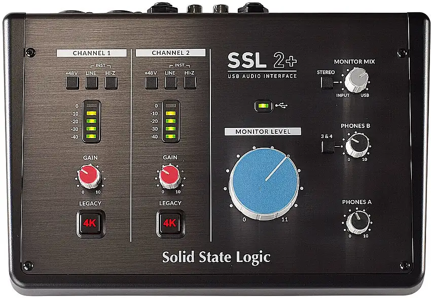 Solid State Logic SSL 2+ USB-ljudgränssnitt