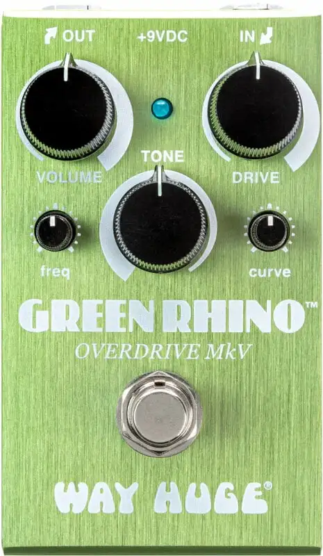 Dunlop Way Huge Smalls Green Rhino Gitarreffekt