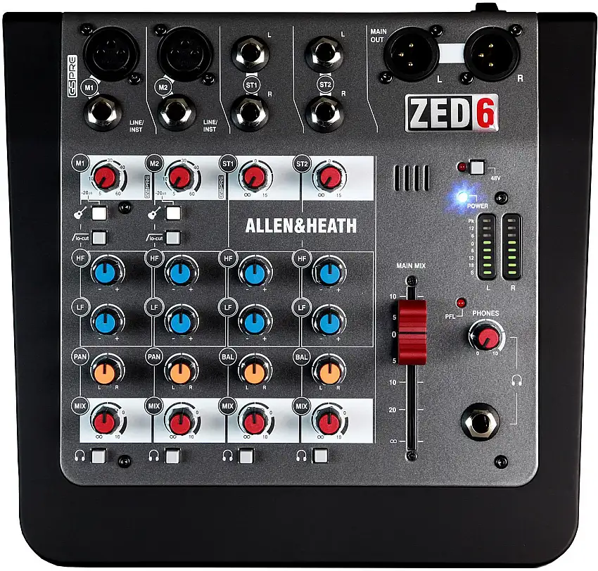 Allen & Heath ZED-6 Mixningsbord