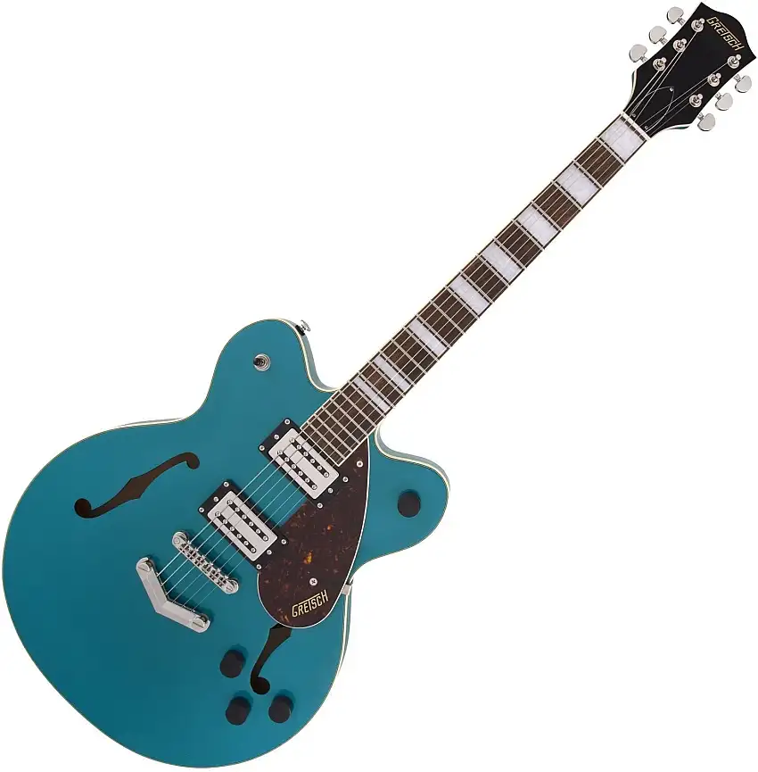 Gretsch G2622 Streamliner CB V IL Ocean Turquoise Halvakustisk gitarr
