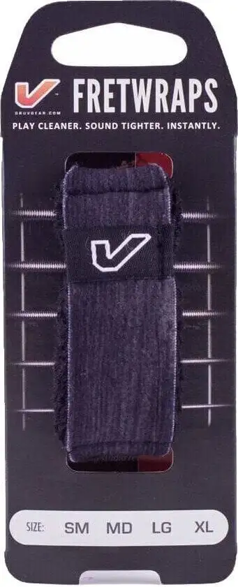 Gruv Gear Fretwrap LG Ebony Strängdämpare
