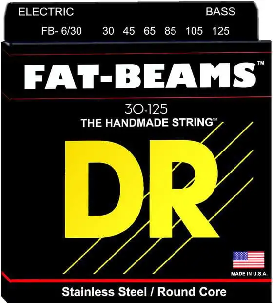 DR Strings Fat Beams FB6-30 Basgitarrsträngar