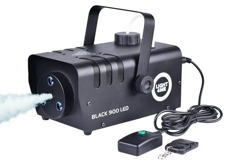 Light4Me Black 900 LED Rökmaskin