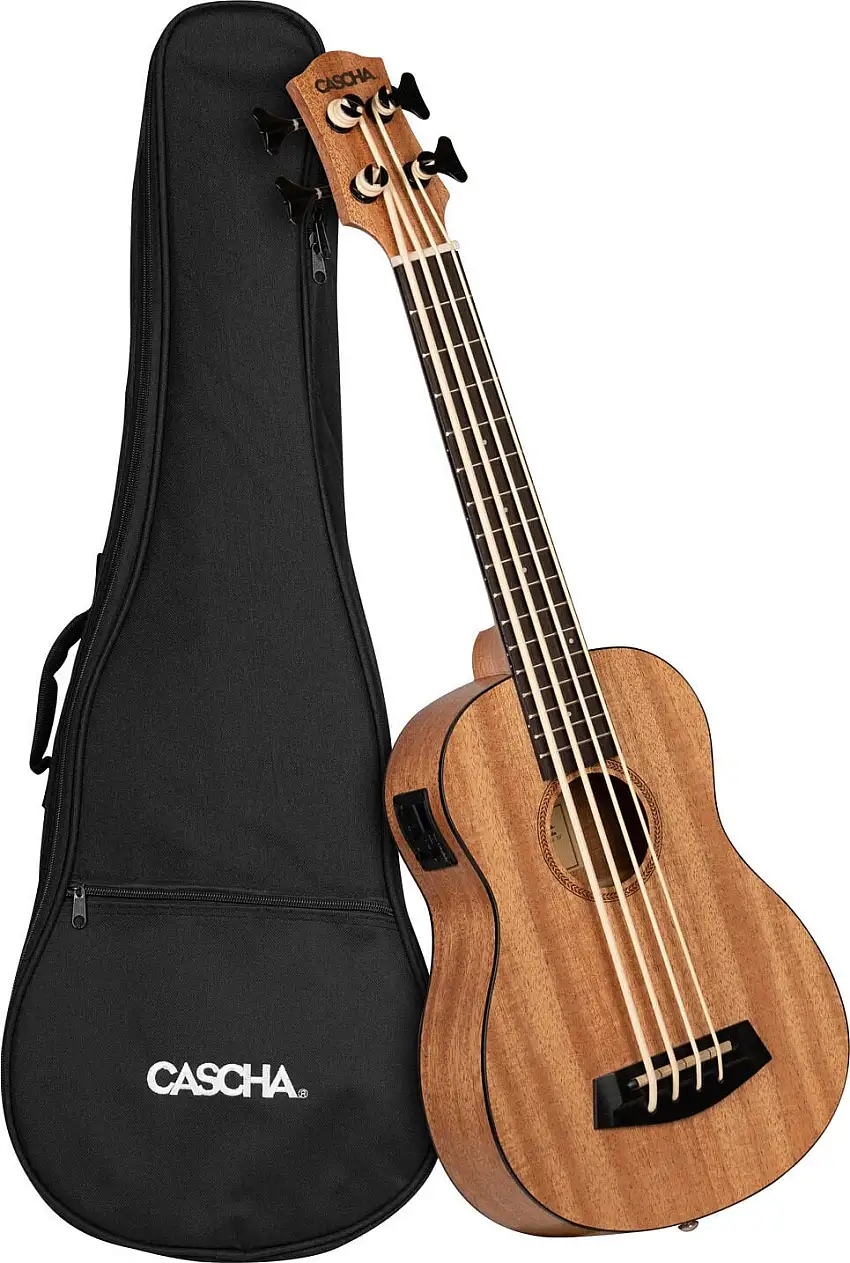 Cascha HH 2175 Natural Bas-Ukulele