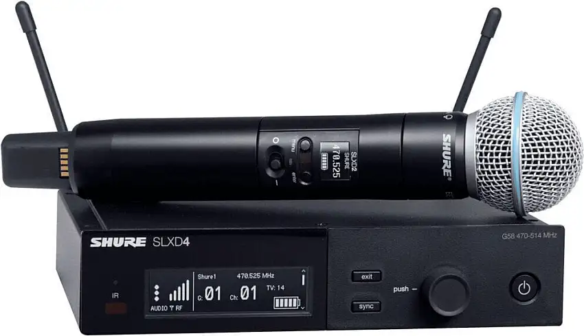 Shure SLXD24E/Beta58 Trådlöst set S50