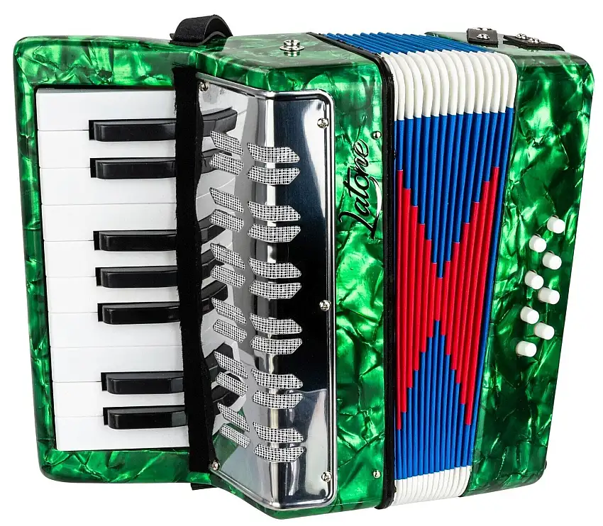 Latone AccordiStar Pianodragspel Green