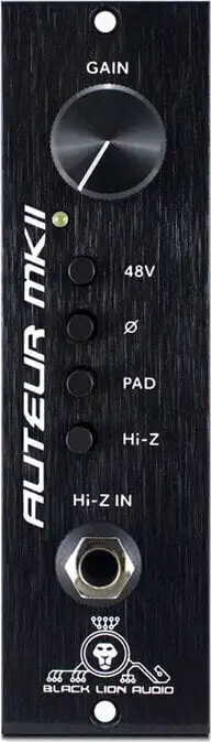 Black Lion Audio Auteur Mk2 500 Mikrofonförförstärkare