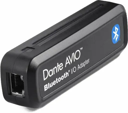 Audinate Dante AVIO Bluetooth Adapter Digital ljudomvandlare