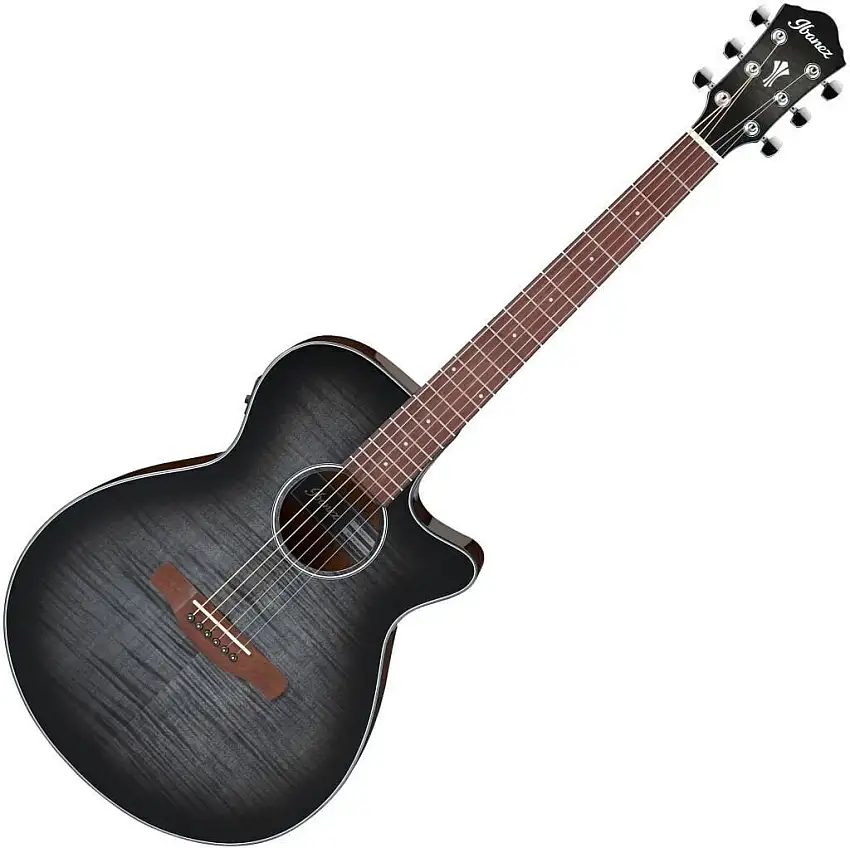 Ibanez AEG70-TCH Transparent Charcoal Burst elektroakustisk gitarr