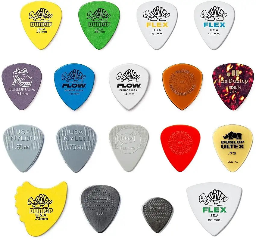Dunlop PVP120 Recording Pick Variety Pack Plocka