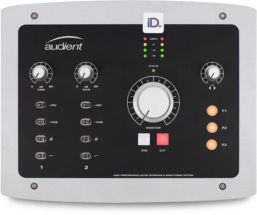 Audient ID22 USB-ljudgränssnitt