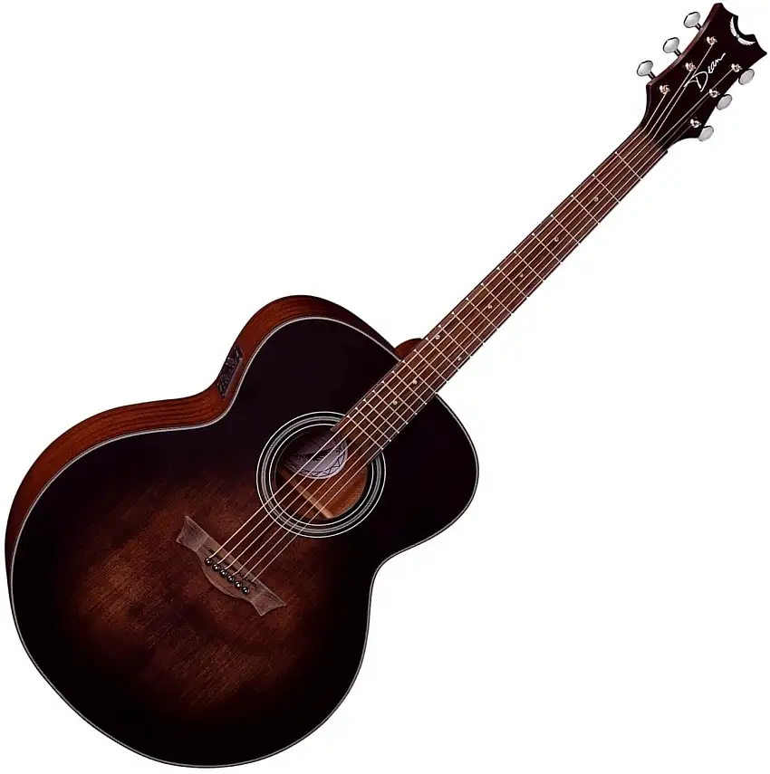Dean Guitars St. Augustine Jumbo Black elektroakustisk gitarr