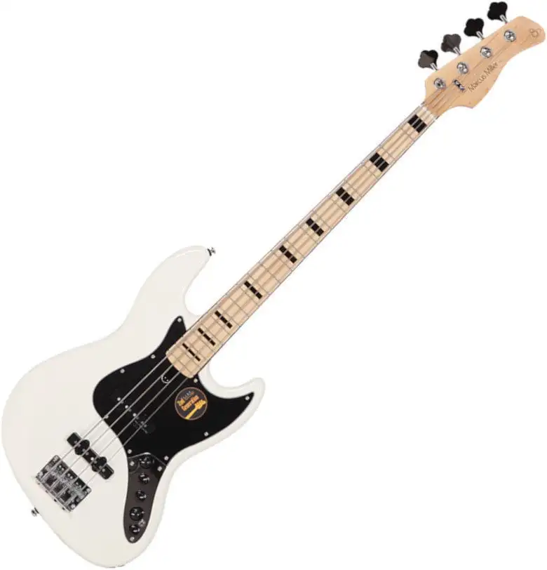 Sire Marcus Miller V7 Vintage Alder-4 2nd Gen Antique White 4-strängad basgitarr