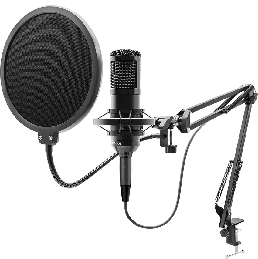 Niceboy Voice Handle Kondensatormikrofoner för studio