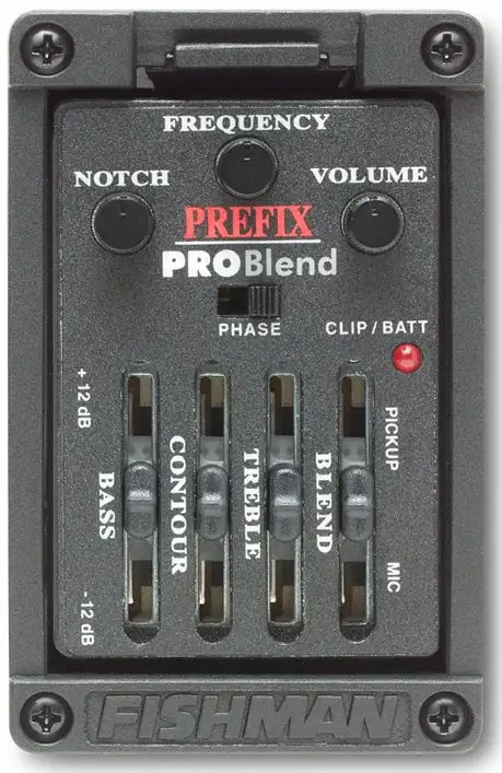 Fishman PrefixProBlend N Pickup för akustisk gitarr
