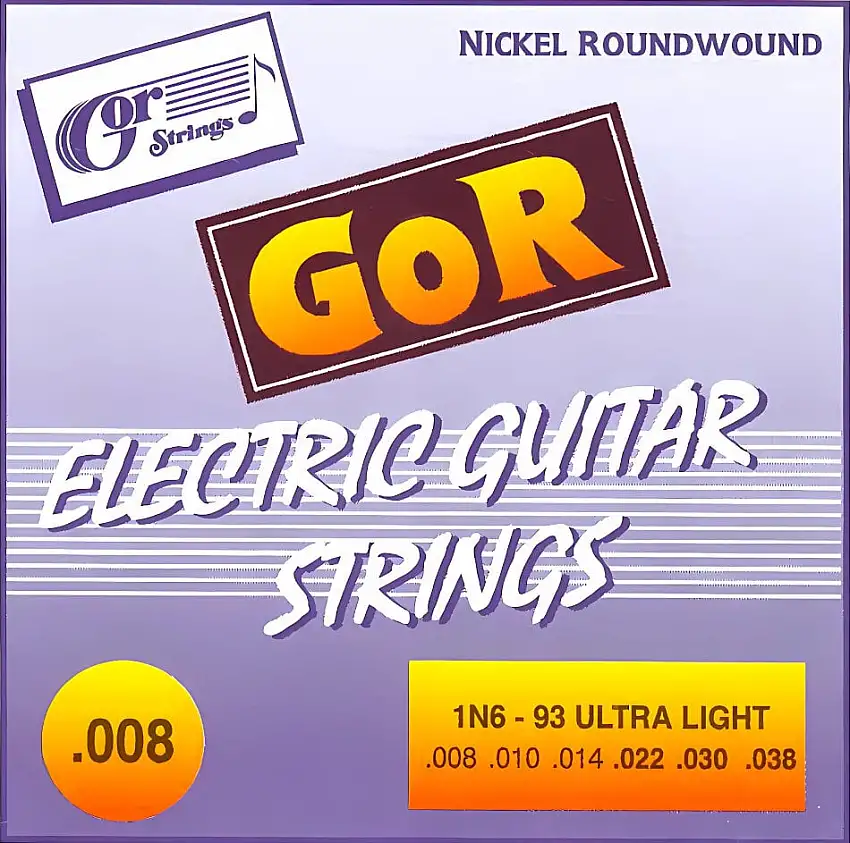 Gorstrings 1N6 - 93 E-gitarrsträngar